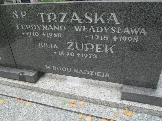 Grób Władysława Trzaska
