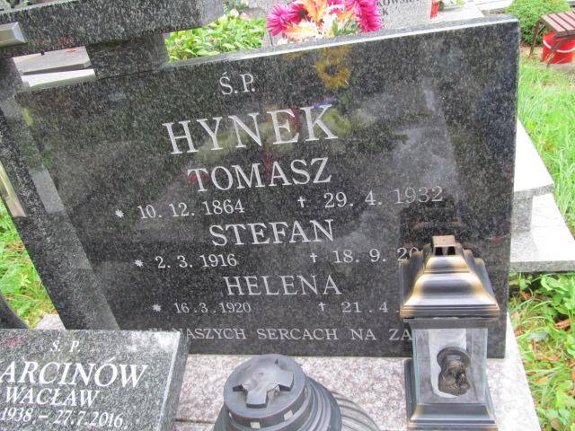 Tomasz Hynek 1864 Chrzanów św. Mikołaja - Grobonet - Wyszukiwarka osób pochowanych