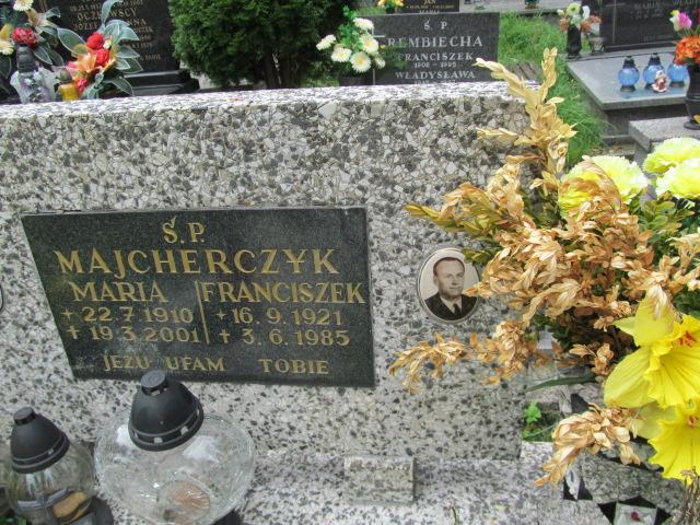 Grób Franciszek Majcherczyk