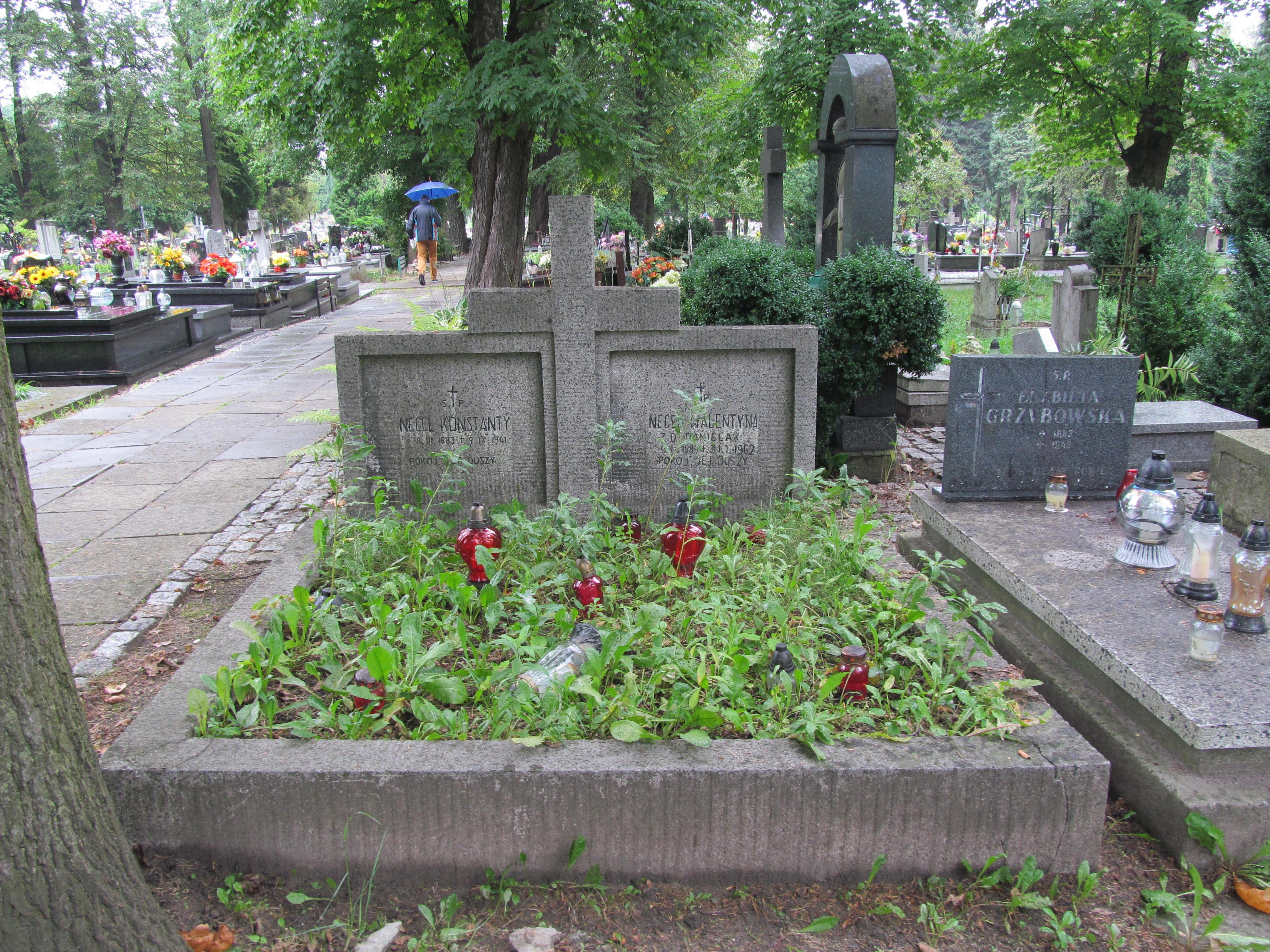 Grób Walentyna Necel