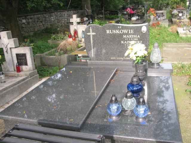 Grób Maria Rusek