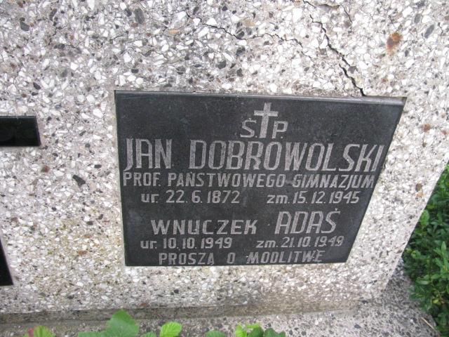 Jan Dobrowolska 1872 Chrzanów św. Mikołaja - Grobonet - Wyszukiwarka osób pochowanych