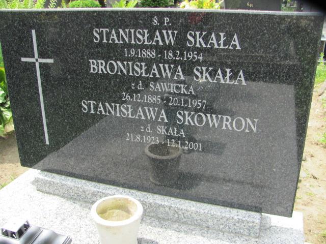 Bronisława Skała 1885 Chrzanów św. Mikołaja - Grobonet - Wyszukiwarka osób pochowanych