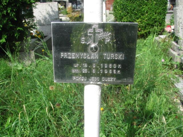 Grób Przemysław Turski