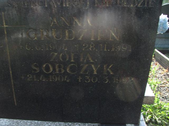 Anna Grudzień 1904 Chrzanów św. Mikołaja - Grobonet - Wyszukiwarka osób pochowanych