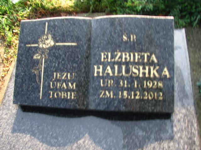 Elżbieta Halushka 1928 Chrzanów św. Mikołaja - Grobonet - Wyszukiwarka osób pochowanych