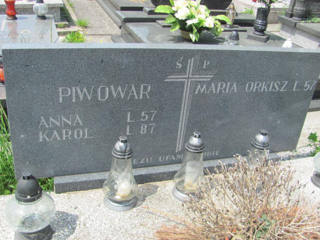 Anna Piwowar Chrzanów św. Mikołaja - Grobonet - Wyszukiwarka osób pochowanych