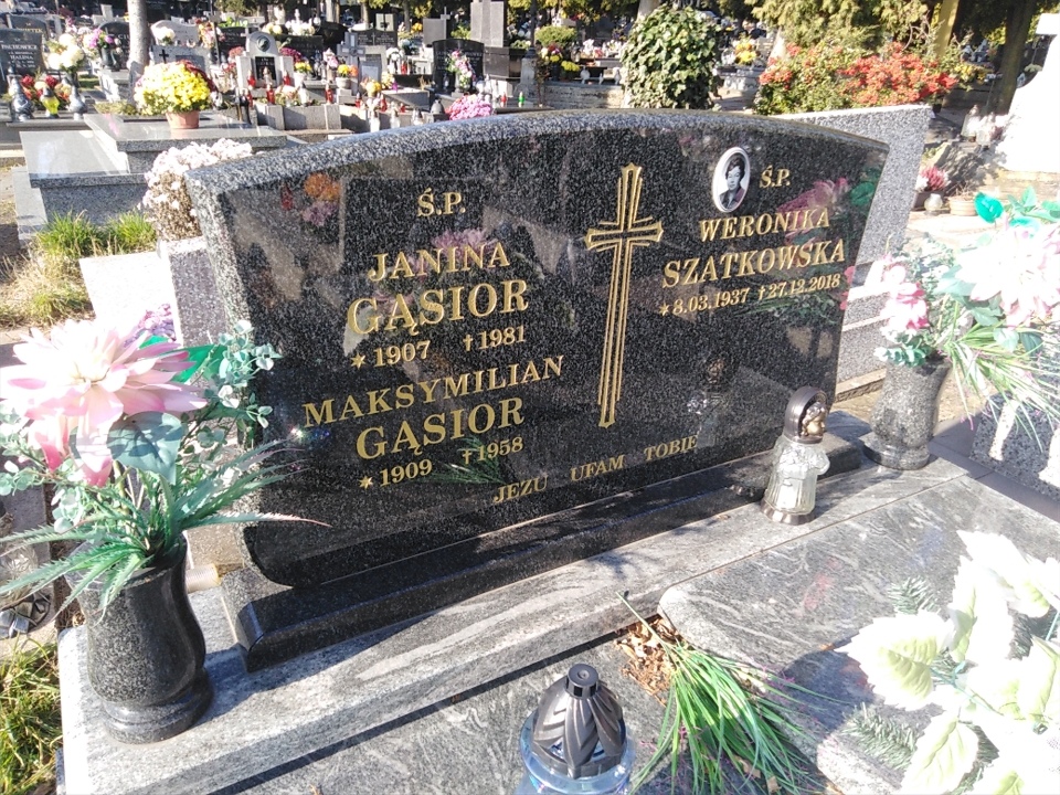 Maksymilian Gąsior  1908 Chrzanów św. Mikołaja - Grobonet - Wyszukiwarka osób pochowanych