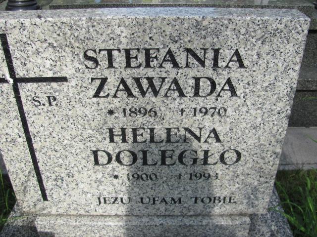 Stafania Zawada 1896 Chrzanów św. Mikołaja - Grobonet - Wyszukiwarka osób pochowanych