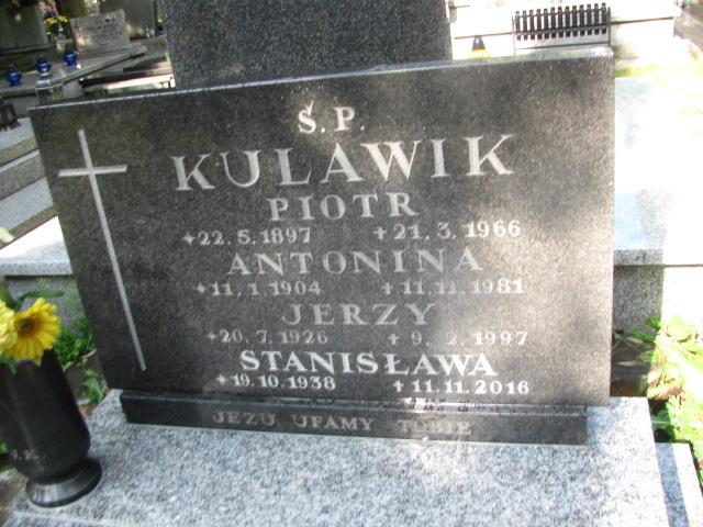 Jerzy Kulawik 1926 Chrzanów św. Mikołaja - Grobonet - Wyszukiwarka osób pochowanych