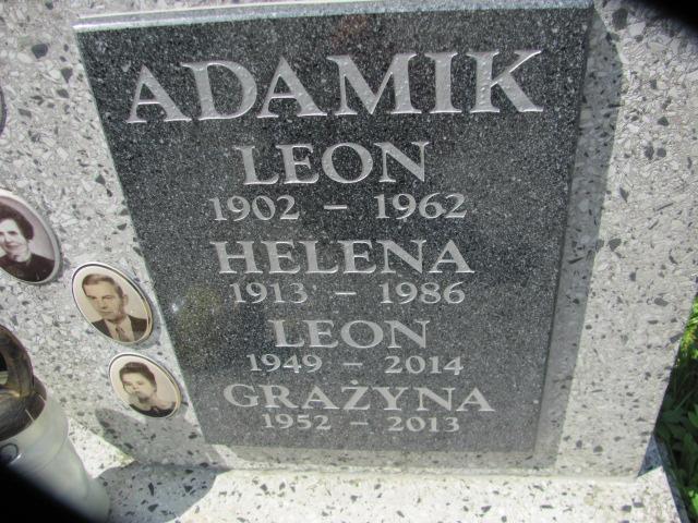 Helena Adamik 1913 Chrzanów św. Mikołaja - Grobonet - Wyszukiwarka osób pochowanych