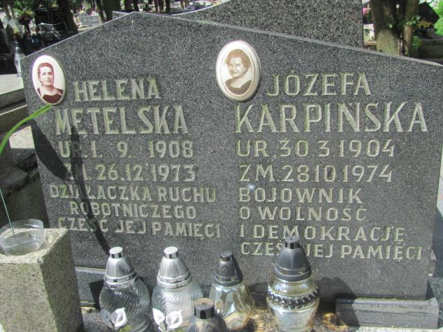 Helena Zofia Mętelska 1908 Chrzanów św. Mikołaja - Grobonet - Wyszukiwarka osób pochowanych