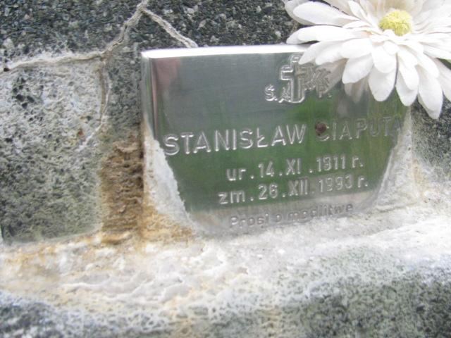 Stanisław Ciaputa 1911 Chrzanów św. Mikołaja - Grobonet - Wyszukiwarka osób pochowanych