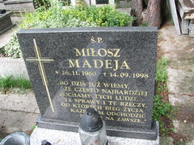 Miłosz Tomasz Madeja 1960 Chrzanów św. Mikołaja - Grobonet - Wyszukiwarka osób pochowanych