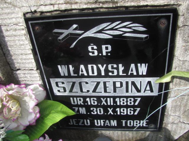 Władysław Albin Szczepina 1887 Chrzanów św. Mikołaja - Grobonet - Wyszukiwarka osób pochowanych