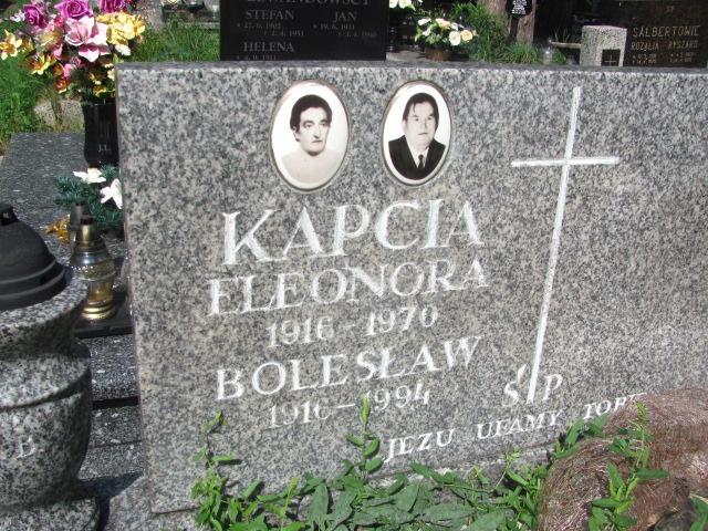 Eleonora Kapcia 1913 Chrzanów św. Mikołaja - Grobonet - Wyszukiwarka osób pochowanych