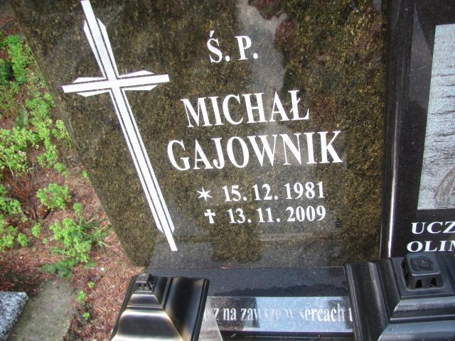 Michał Gajownik 1981 Chrzanów św. Mikołaja - Grobonet - Wyszukiwarka osób pochowanych