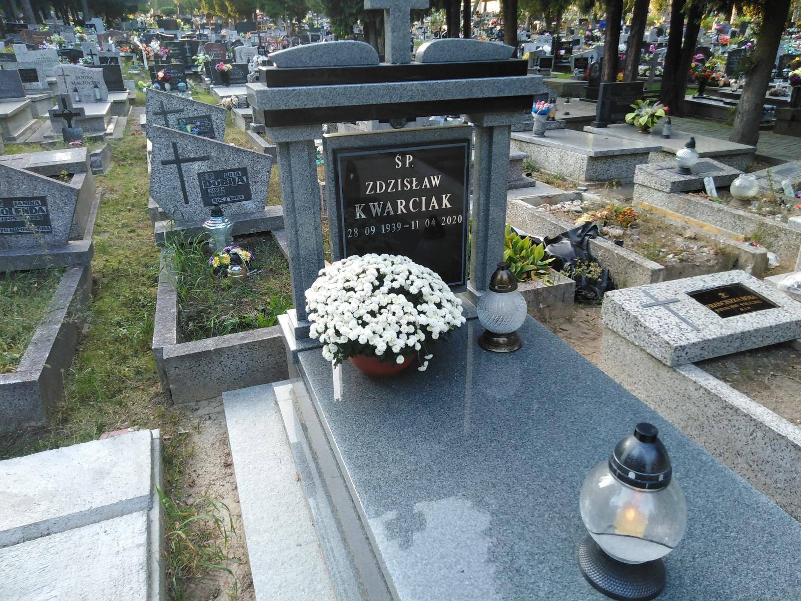 Grób Janina Kwarciak