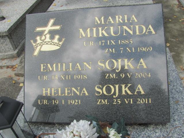 Emilian Sojka 1918 Chrzanów św. Mikołaja - Grobonet - Wyszukiwarka osób pochowanych