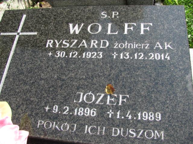 Józef Wolf  1896 Chrzanów św. Mikołaja - Grobonet - Wyszukiwarka osób pochowanych