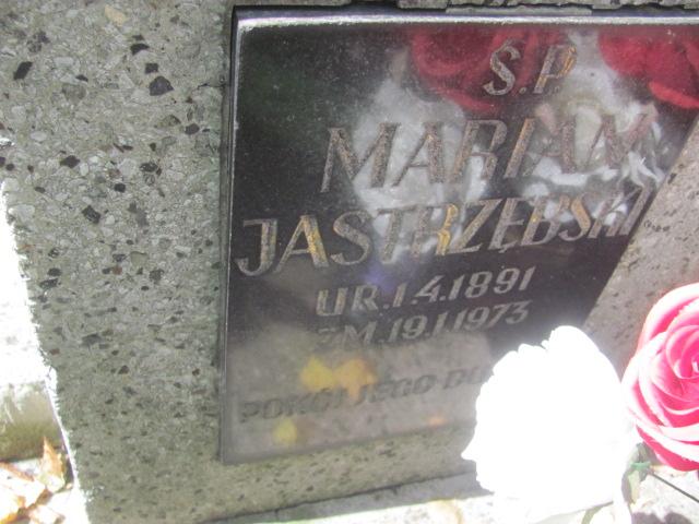 Marian Jastrzębski 1891 Chrzanów św. Mikołaja - Grobonet - Wyszukiwarka osób pochowanych