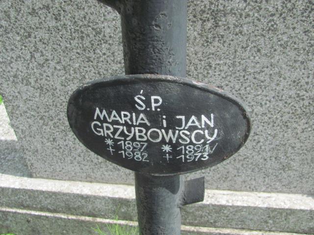 Grób Jan Grzybowski