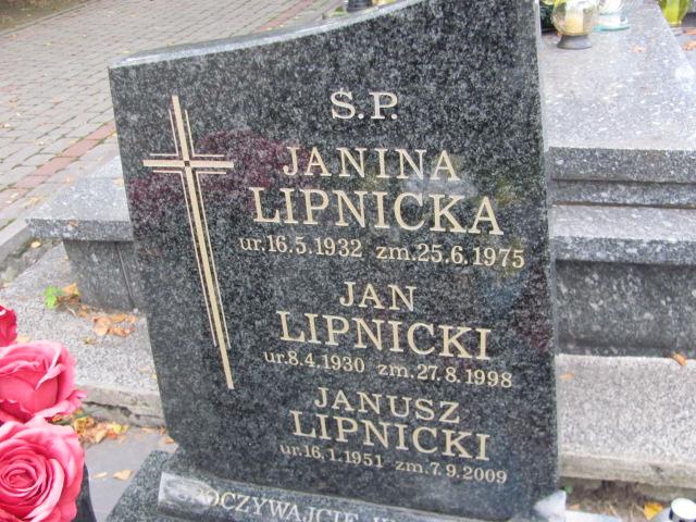 Janina Lipnicka 1932 Chrzanów św. Mikołaja - Grobonet - Wyszukiwarka osób pochowanych