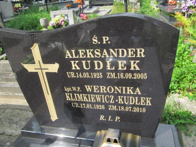 Grób Aleksander Kudłek