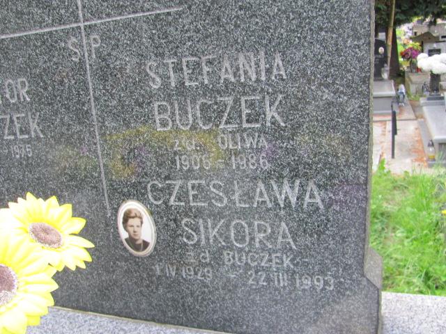Stefania Buczek 1906 Chrzanów św. Mikołaja - Grobonet - Wyszukiwarka osób pochowanych