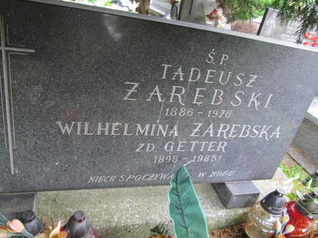 Wilhelmina Zarębska 1898 Chrzanów św. Mikołaja - Grobonet - Wyszukiwarka osób pochowanych
