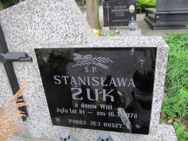 Stanisława Żuk 1898 Chrzanów św. Mikołaja - Grobonet - Wyszukiwarka osób pochowanych