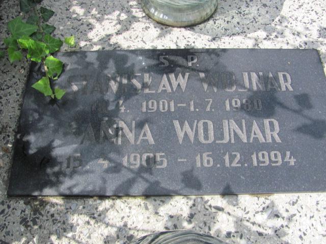 Anna Wojnar 1905 Chrzanów św. Mikołaja - Grobonet - Wyszukiwarka osób pochowanych