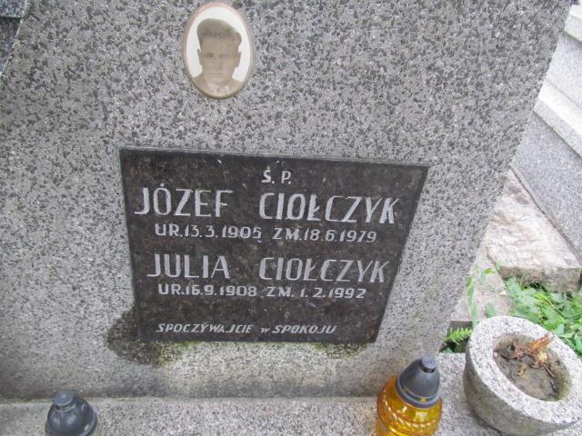Grób Julia Ciołczyk