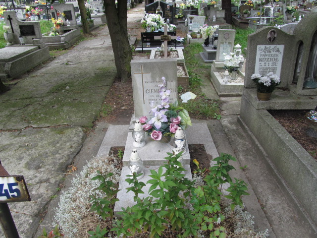 Grób Jacek Ciemierych