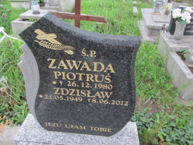 Piotr Zawada 1980 Chrzanów św. Mikołaja - Grobonet - Wyszukiwarka osób pochowanych