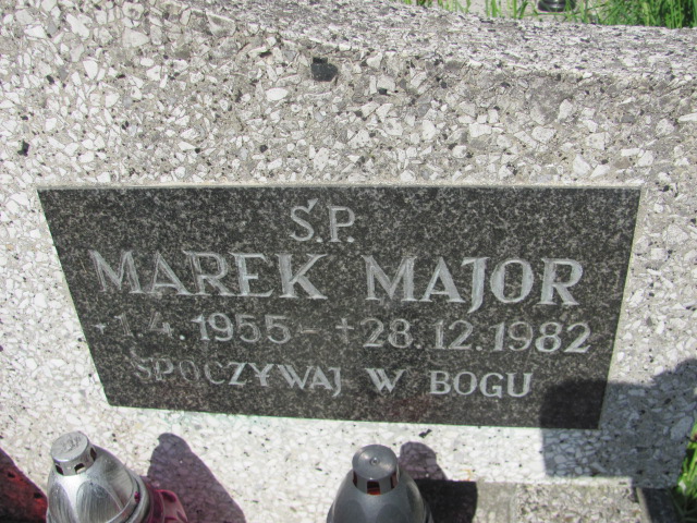 Marek Major 1955 Chrzanów św. Mikołaja - Grobonet - Wyszukiwarka osób pochowanych