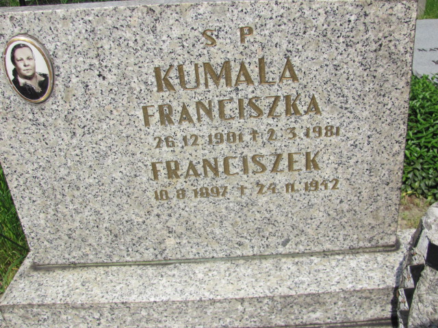 Franciszka Kumala  1901 Chrzanów św. Mikołaja - Grobonet - Wyszukiwarka osób pochowanych