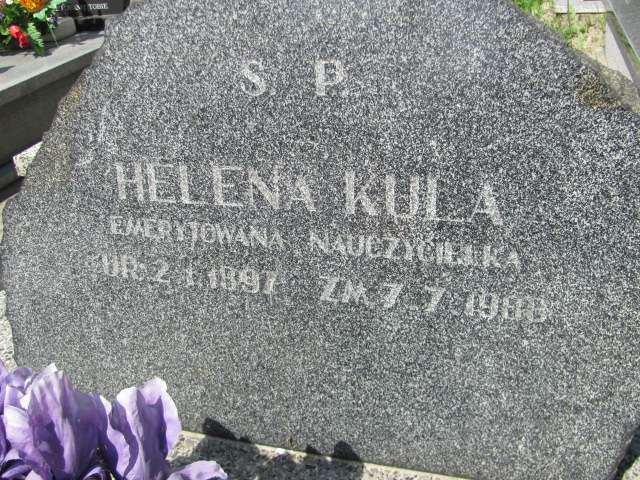 Helena Kula 1897 Chrzanów św. Mikołaja - Grobonet - Wyszukiwarka osób pochowanych