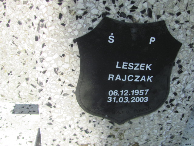 Leszek Stanisław Rajczak 1957 Chrzanów św. Mikołaja - Grobonet - Wyszukiwarka osób pochowanych