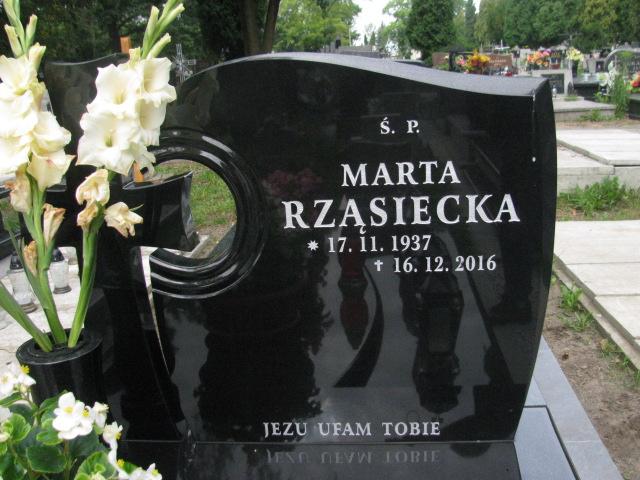 Marta Rząsiecka 1937 Chrzanów św. Mikołaja - Grobonet - Wyszukiwarka osób pochowanych