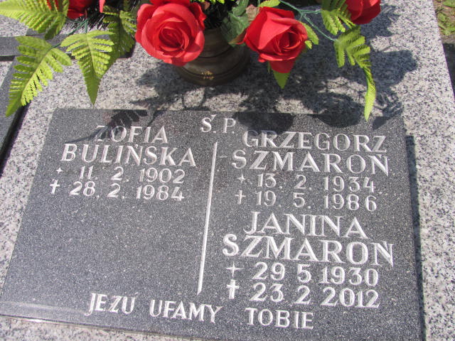 Zbigniew Buliński 1945 Chrzanów św. Mikołaja - Grobonet - Wyszukiwarka osób pochowanych