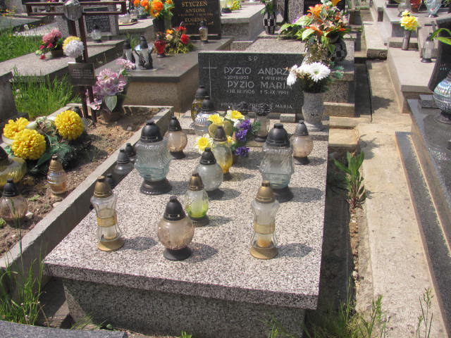 Grób Maria Pyzio