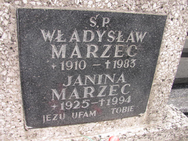 Władysław Marzec 1910 Chrzanów św. Mikołaja - Grobonet - Wyszukiwarka osób pochowanych
