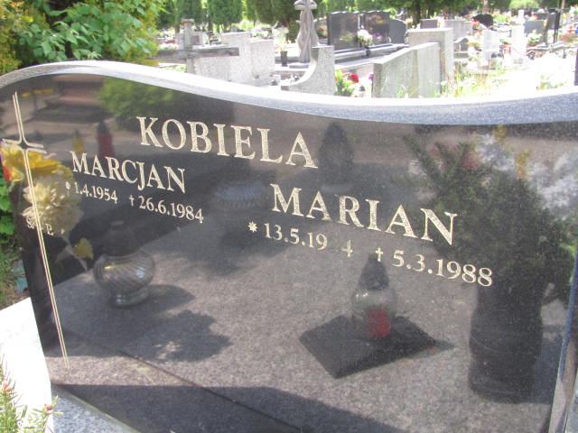 Marcjan Kobiela 1954 Chrzanów św. Mikołaja - Grobonet - Wyszukiwarka osób pochowanych