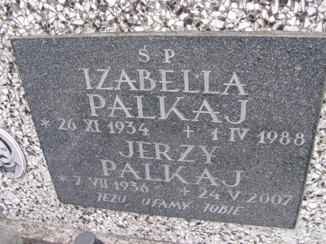 Izabella Palkaj 1934 Chrzanów św. Mikołaja - Grobonet - Wyszukiwarka osób pochowanych