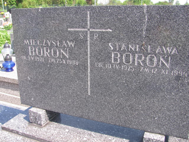 Kazimierz Boroń 1946 Chrzanów św. Mikołaja - Grobonet - Wyszukiwarka osób pochowanych