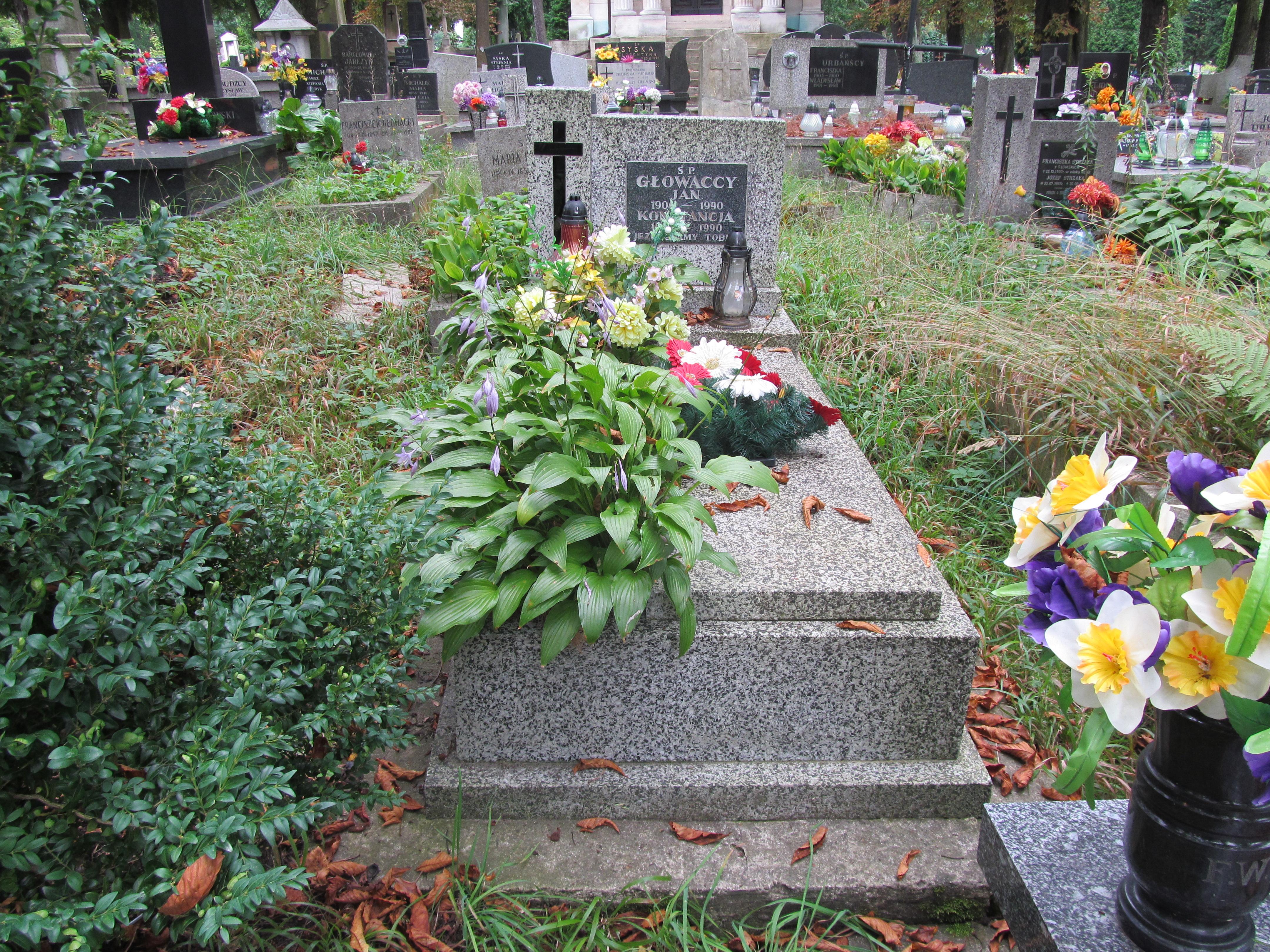 Grób Konstancja Głowacka