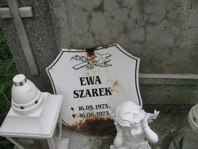 Ewa Szarek 1973 Chrzanów św. Mikołaja - Grobonet - Wyszukiwarka osób pochowanych