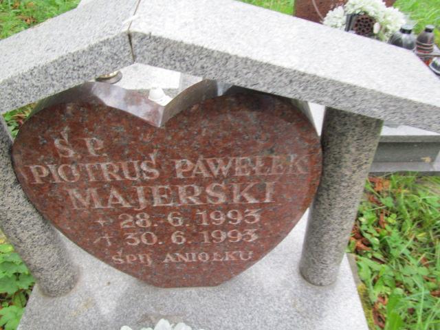 Piotr Paweł Majerski 1993 Chrzanów św. Mikołaja - Grobonet - Wyszukiwarka osób pochowanych