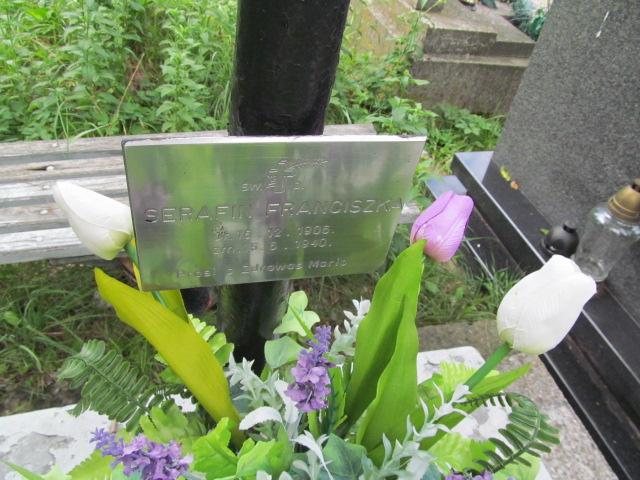 Franciszka Serafin 1905 Chrzanów św. Mikołaja - Grobonet - Wyszukiwarka osób pochowanych